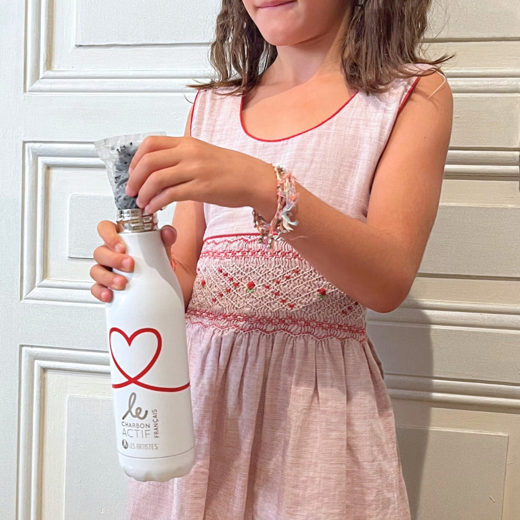 Lot de 2 filtres à eau au charbon actif pour gourde enfant