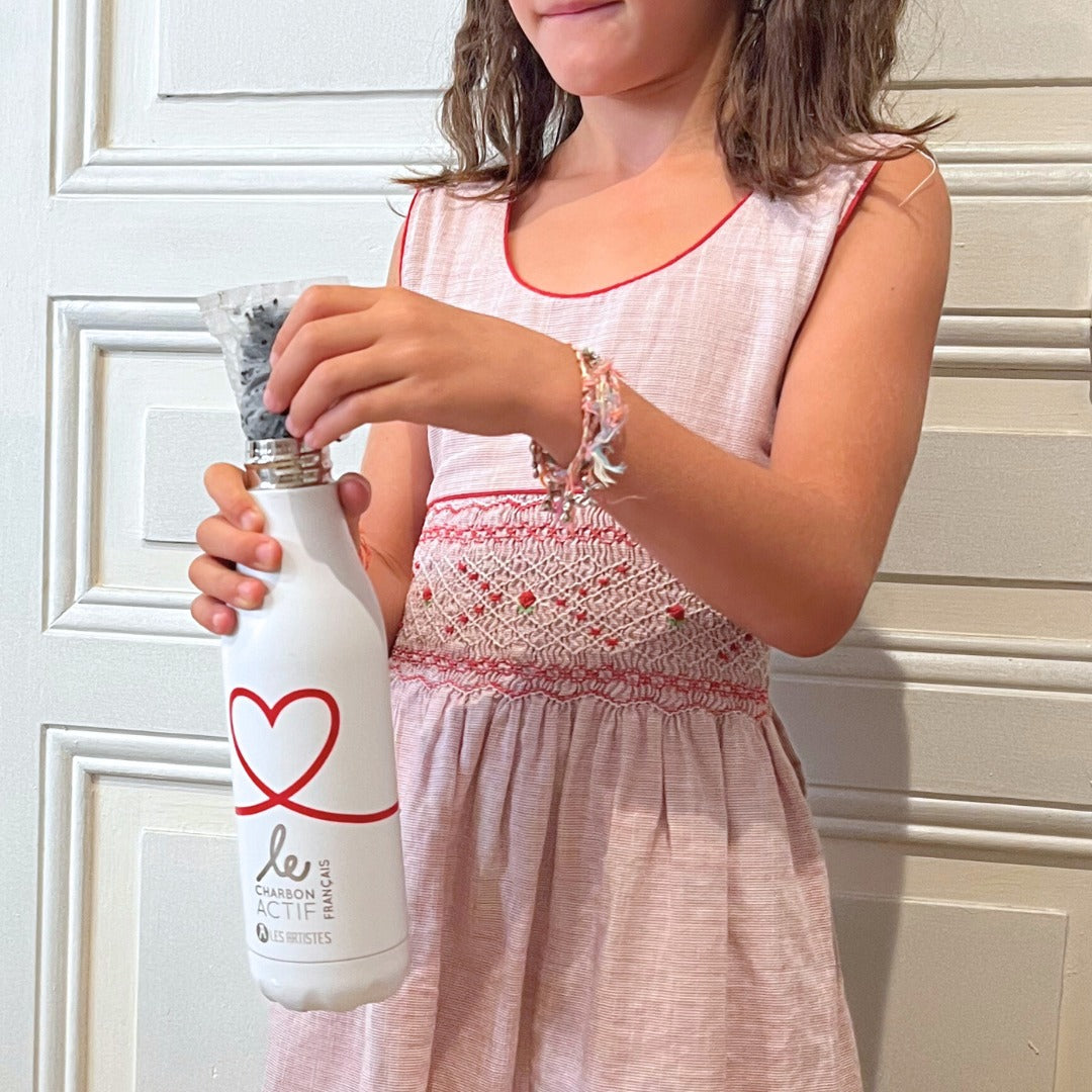 Lot de 2 filtres à eau au charbon actif pour gourde enfant